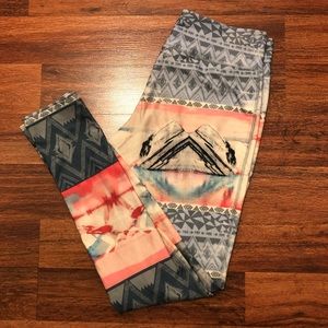 Mossimo printed yoga pants